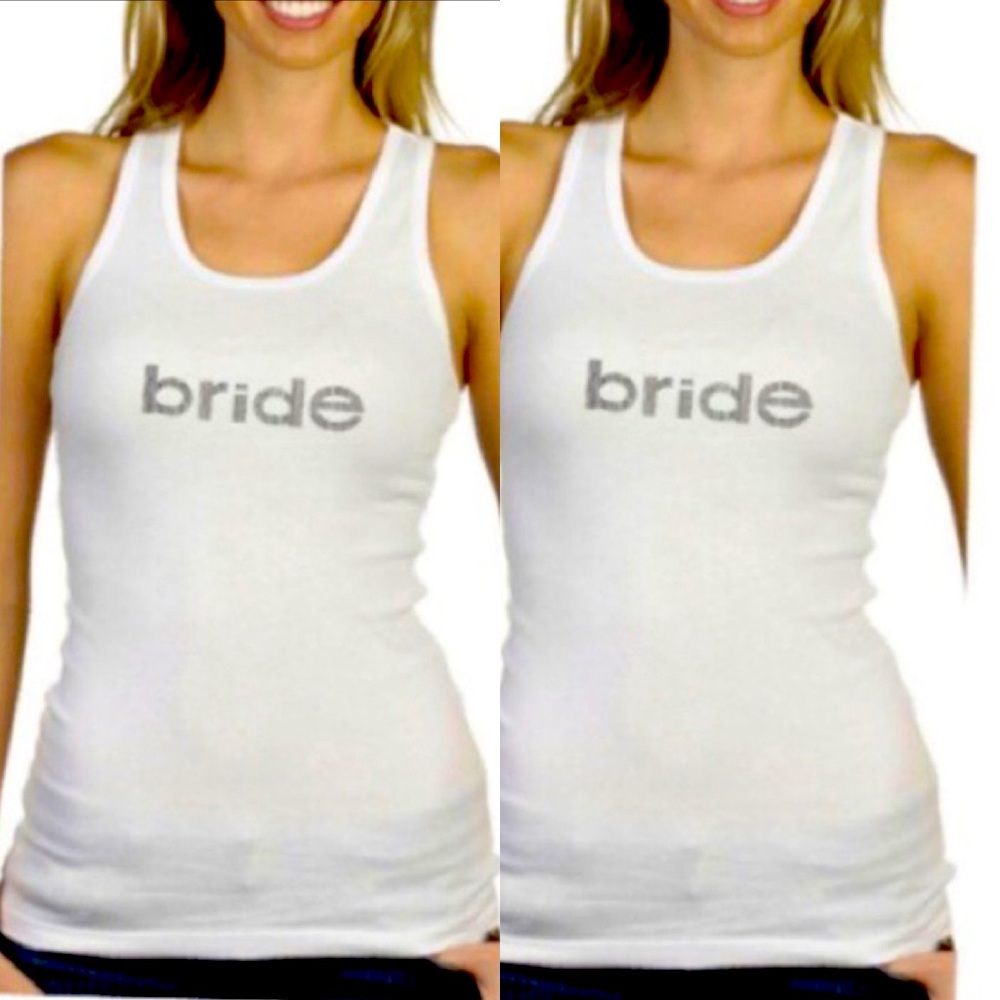 UMG "Rhinestone" Bride Tank Top